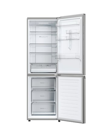 Haier Series 3 HDPW3618DNPK WiFi 185cm 60/40 Fridge Freezer Silver + Install