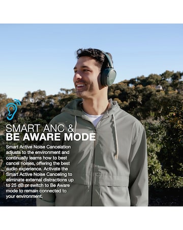 JLab JBuds Lux Active Noise Cancelling Over-Ear Headphones - Sage