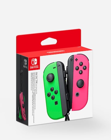 Nintendo Switch Joy-Con Controller Pair - Green/Pink