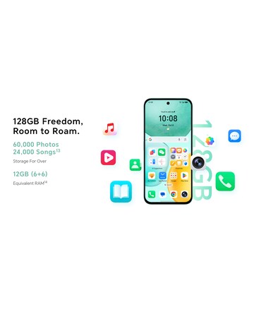 Honor X6c 128GB - Midnight Black