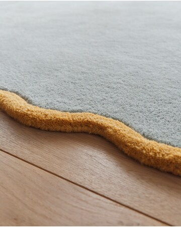 Scalloped Elsie Hand-Tufted Woollen Rug