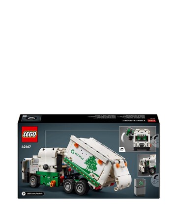 LEGO Technic Mack LR Electric Garbage Truck Toy Recycling Set 42167