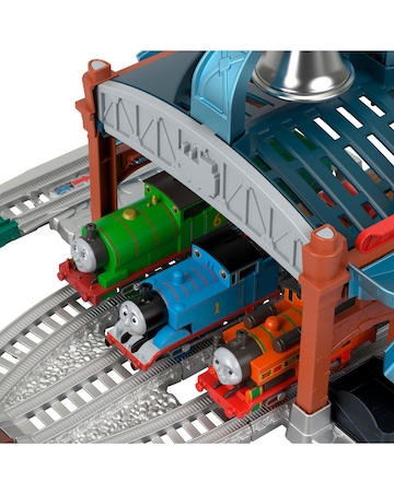 Thomas & Friends Load & Launch Barrel Delivery Set Motorized Toy Train