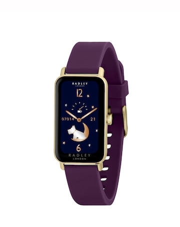 Radley Series 21 Purple Strap Smart Watch and Bracelet Set