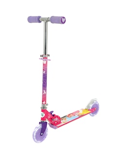 MoVe Disney Princess Folding Inline Scooter with Light Up Wheels