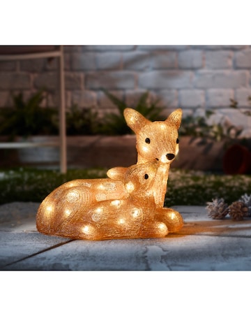 Three Kings InLit Ice Doe & Fawn