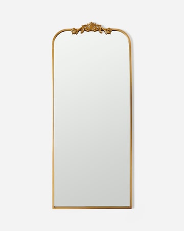 Joanna Hope Antique Gold Leaner Mirror