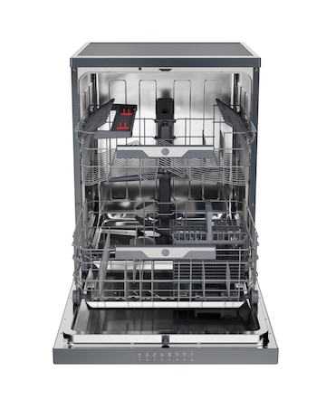 Hoover H-Dish 500 HF 4B7F0A-80 14 Place, Full Size Wifi Dishwasher - Graphite