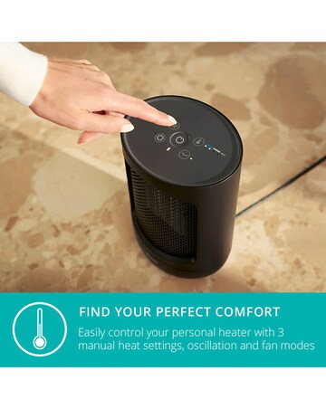 Duux Zone Heater Black