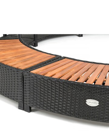 Lay-Z-Spa 180cm Round Rattan Hot Tub Surround