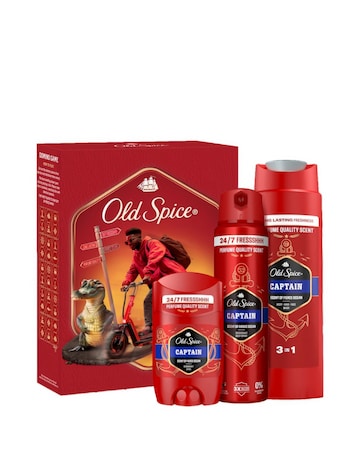 Old Spice 3-Piece Traveller Captain Grooming Set