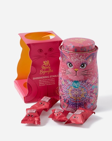 Monty Bojangles Shimmering Starlet Cat Tin