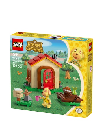 LEGO Animal Crossing Goldie's Cosy House Building Playset 77058