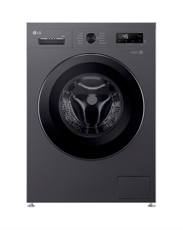 LG X10 Series Direct Drive F4X1009NMK 9kg Washing Machine - Slate Grey