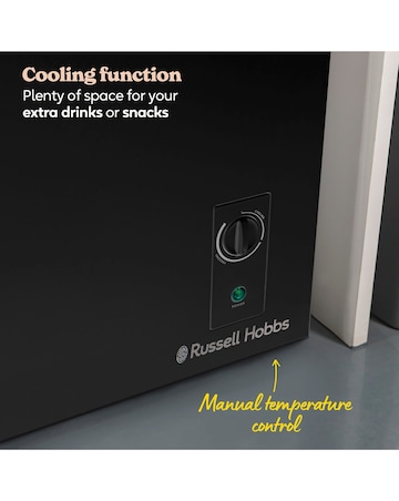 Russell Hobbs RH198CF0E1B 198 Litre Chest Freezer - Black