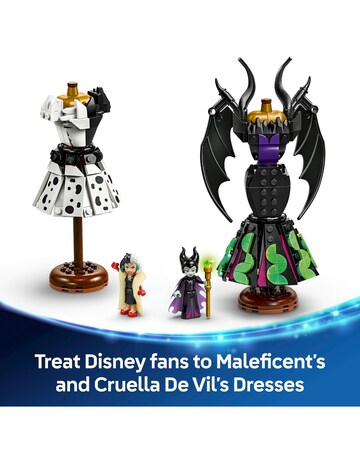 LEGO Disney Villains Maleficent's and Cruella De Vil's Dresses Kit 43262