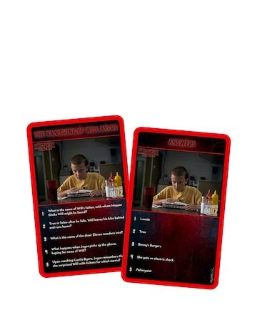 Stranger Things Top Trumps Quiz