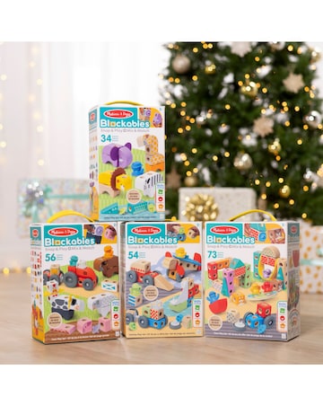 Melissa & Doug Blockables Vechiles Play Set