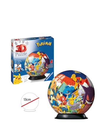 Ravensburger Pokemon 3D Puzzle Ball, 72pc