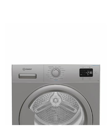 Indesit C YSD 82D SS UK 8kg Heat Pump Tumble Dryer - Silver