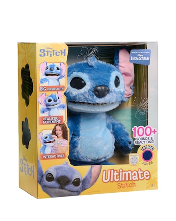 Disney Stitch Ultimate Stitch Live Action Feature Plush