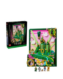 LEGO Wicked Emerald City Wall Art Aesthetic Fantasy Room Decor Gift 75685