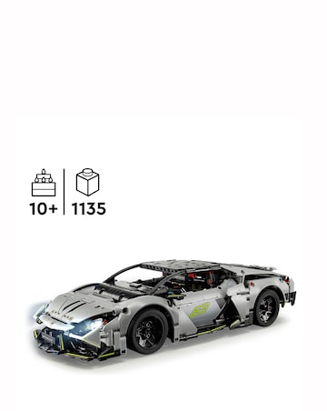 LEGO Technic Lamborghini Revuelto Super Sports Car, STEM Building Toy 42214