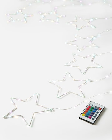 Multi Colour Star LED Window Lights