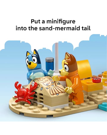 LEGO Bluey: Bluey's Beach & Family Car Trip, Building Kit 11202