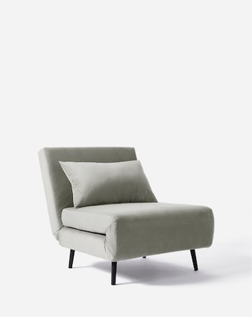 Lena Velvet Chair Bed