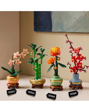 LEGO Botanicals Mini Orchid Plant Gift, Home Decor Building Kit for Adults 10343