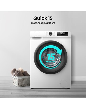 Hisense WF1Q9041BW 1 Series 9kg 1400 Spin Washing Machine - White