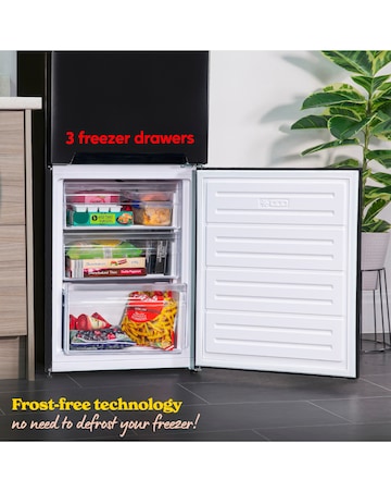 Russell Hobbs RH180FFFF551E1B Frost-Free Fridge Freezer - Black