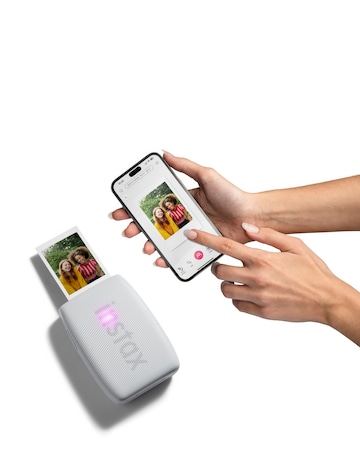 Fujifilm Instax Mini Link 3 Photo Printer with 20 Shot Film Pack - White