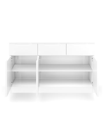 Sorrento Ready Assembled High Gloss Large Sideboard