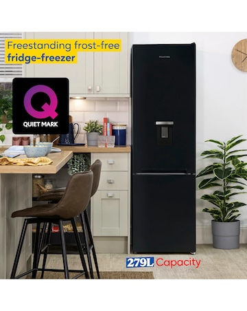 Russell Hobbs RH180FFFF551E1BWD Frost-Free Fridge Freezer with Water Dispenser