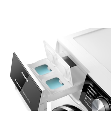 Hisense White 5S Series Auto Dosing WF5S1245BW WiFi-Enabled 12kg Washing Machine