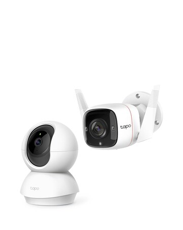 TP-Link Tapo Easy Security - Indoor & Outdoor Camera Bundle