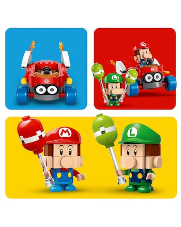 LEGO Super Mario: Mario Kart - Baby Mario vs. Baby Luigi 72034