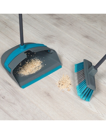 Beldray Long Handle Dustpan and Broom