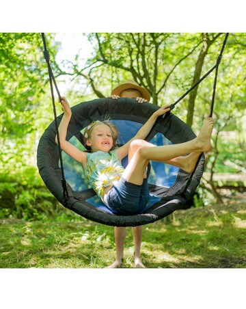 Plum Spider Monkey 2 Wooden Garden Swing