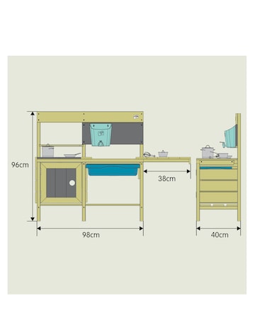 TP Deluxe Mud Kitchen