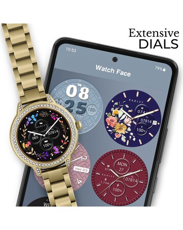 Radley Series 33 AMOLED Metal Strap Watch - Gold