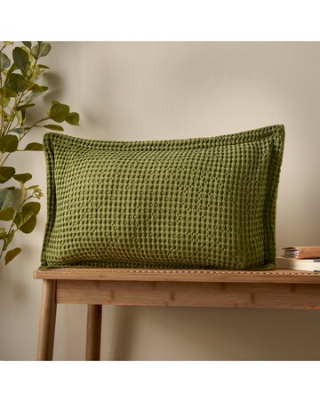 Pineapple Elephant Jaipur Waffle Cotton Cushion