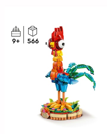 LEGO Disney Moana 2 Heihei Buildable Animal Toy 43272