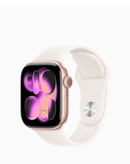 Apple Watch Series 11 GPS 46mm - Light Blush Sport Band - M/L