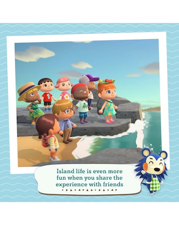 Nintendo Switch Lite Blue + Animal Crossing New Horizons bundle