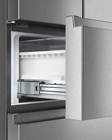 Hisense RF632N4WIE Fridge Freezer - Stainless Steel E Rated