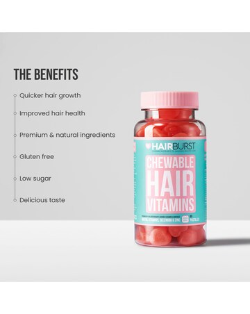 Hairburst Chewable Hair Vitamins - 60 Gummies