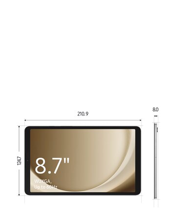 Samsung Galaxy Tab A9 8.7in 128GB WiFi Tablet - Silver